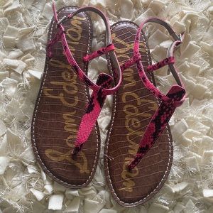 ✅Sam Edelman Gigi Sandals HOT PINK